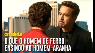 O segredo entre HomemAranha e Homem de Ferro [upl. by Elenore]