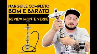 Narguile Egípcio Barato Bom e Completo  Monte Verde  Review [upl. by Aram751]