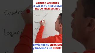 🔴 TRUCO de Memorizacion para GRAFICAR FUNCIONES 😱🔥 Lineal Cuadratica Logaritmica Seno Trigonometrica [upl. by Acinnad]