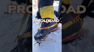 Ponete bien los Crampones Consejos Tutorial Tips Montañismo trekking Hiking Hike Nieve ok [upl. by Aydiv]