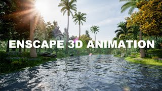 Enscape 3d Animation  Sketchup Enscape Animation Tutorial [upl. by Chuah]