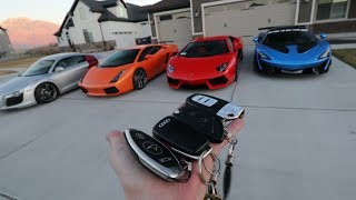 FULL TOUR OF THE SUPERCAR COLLECTION [upl. by Jaco]