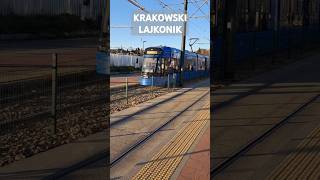 Krakowski LAJKONIK na linii 8 do Borku Fałęckiego tram shorts vlog travel [upl. by Dixon]