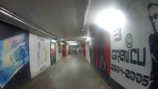 Motorcycle rides through Carleton University tunnels [upl. by Younger]