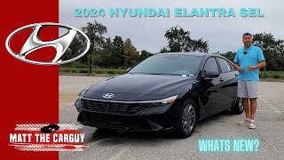 What’s new on the 2024 Hyundai Elantra SEL Full review and drive [upl. by Sacks486]