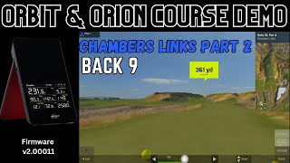 Optishot Orbit amp Orion Take on the Back 9  Chambers Links [upl. by Haibot661]