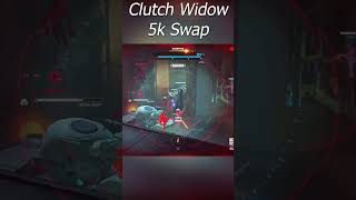 Clutch Widowmaker 5k Swap in Overwatch 2 shorts [upl. by Kotto]