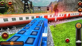 TRAIN RACING GAMES 3D  Android Gameplay  Free Racing Games Download  Train Videos  Download Game [upl. by Harvard]