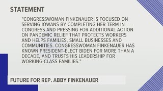 Rep Abby Finkenauers office on report of being frontrunner for Labor Secretary [upl. by Meesaw]