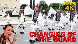 Best of Athens 4K  Changing of the Presidential Guard quotEvzonesquot [upl. by Lowell]