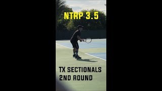 2nd Round USTA Texas Sectionals  Buccaneer Days Major Zone [upl. by Leavitt]