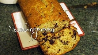 Delicious Moist Banana Bread at home  Kitchenaid Standmixer [upl. by Dronel869]