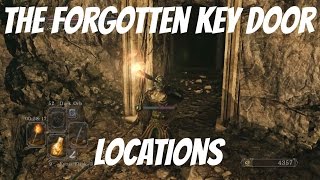 DARK SOULS 2 SotFS  Forgotten Key Door Locations [upl. by Matless]