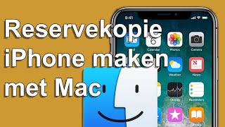 DU Reservekopie Mac  reservekopie maken iPhone [upl. by Dulcinea]