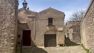 Sicilys Medieval Mountain Town A Short Walk in Erice [upl. by Aisauqal]