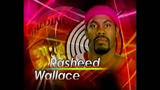 Rasheed Wallace 31 Points 4 Ast Vs Kings 200203 [upl. by Elnar]