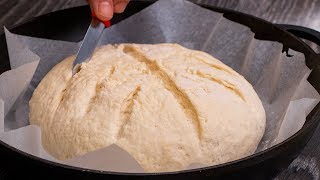 Perfektní recept na výborný chléb který připravíte za 5 minut Chutný TV [upl. by Ellicott]