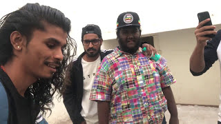 Ranveer Singh with Underground Rappers Mumbai cypher part 1 [upl. by Naesal]