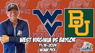 West Virginia vs Baylor 111624 College Football Picks amp Predictions  Week 12 NCAAF [upl. by Semreh]