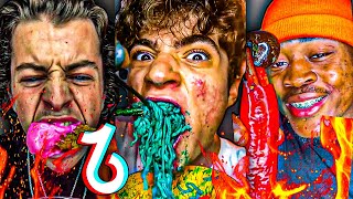 EXTREME Spicy Food TikTok Compilation 58🥵🌶 [upl. by Ahsiyk]