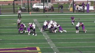 Middlebury  Williams Football Highlights 101516 [upl. by Trebuh]