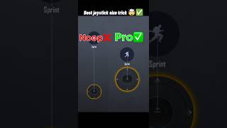 Best joystick size trick 😱✅ pubgmobile wowmallanapubgtips tipsandtricks shorts [upl. by Jen]