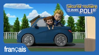 Robocar Poli  Sécurité routière  En sécurité sur la route [upl. by Elleron359]