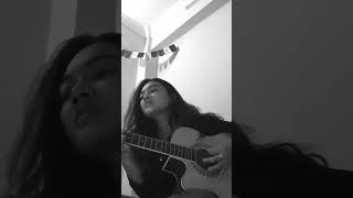 Jeevan dixita karki 💗cover by Nabina Shresthaguitarcovers nabinashresthacover jeevanshorts [upl. by Clo]