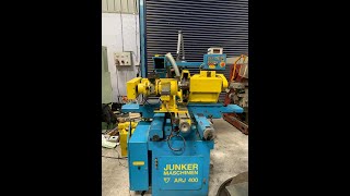 JUNKER ARJ 400 Grinding Machine prowincorporation grindingequipment grindingmachine [upl. by Lehcer516]