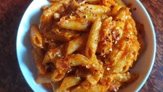 Tomato Cheese Pasta  Red Cheese Pasta  Cheese Tomato pasta Recipe [upl. by Enialehs403]