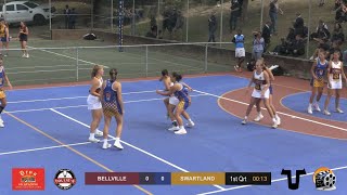 1st VII Netball 2024  Bellville vs Swartland [upl. by Aisatsana]