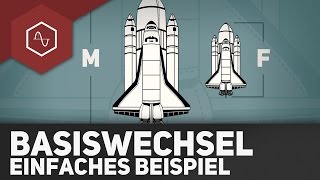 Basiswechsel am einfachen Beispiel  R2 [upl. by Kilby]