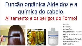 Química do Alisamento de Cabelos [upl. by Saphra]