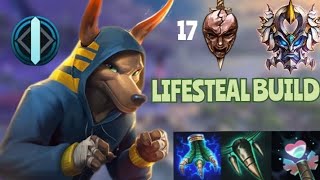 Smite Anubis Lifesteal build 17 kills 0 deaths [upl. by Elliven215]