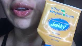 Lip liner asmr tutorial whispering sounds [upl. by Sproul]