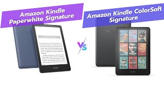 📚 Kindle Showdown Paperwhite VS Colorsoft 🤔 [upl. by Ayekam644]