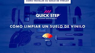 ¿Cómo limpiar un suelo de vinilo  Tutorial de QuickStep [upl. by Ettenav]