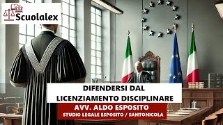 DIFENDERSI DAL LICENZIAMENTO DISCIPLINARE [upl. by Ahsenauj]