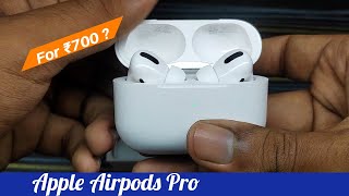 Fake Apple AirPods Pro Unboxing and review [upl. by Leipzig]