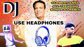 Clement anna trending songs all dj remix  clement anna dj songs 2023  telugu folk dj songs [upl. by Gershon]