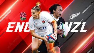 England v New Zealand  Womens Rugby Union 2024 [upl. by Adnolrehs]