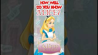 Fun things you probably dont know about Disney Alice from Alice in Wonderland disney short shorts [upl. by Secilu]