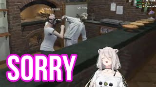 Shishiro Botan Accidentally Pushed Shop Owner Who Played Guitar For Her  GTA V HololiveSub [upl. by Gradey]