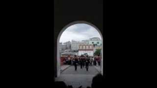 Relève de la garde au Kremlin Moscou [upl. by Ikairik]