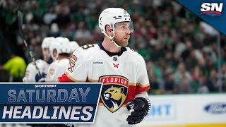 Panthers Start Contract Negotiations With Sam Bennett  Saturday Headlines [upl. by Ise]