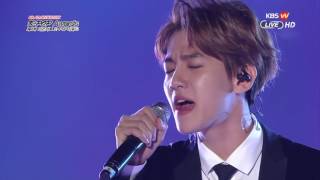 Gaon Chart K Pop Awards EXO Moonlight  Overdose 150128 [upl. by Ferde]