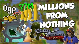 Making MILLIONS From Nothing In 10 Hours  OSRS Money Making From Scratch On a Maxed Account [upl. by Rockafellow]