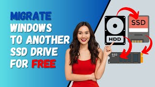 Migrate Windows to Another SSD Drive For FREE [upl. by Teleya]