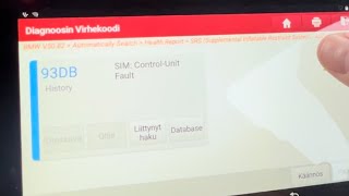 BMW code 93DB fix [upl. by Eniamrehc36]