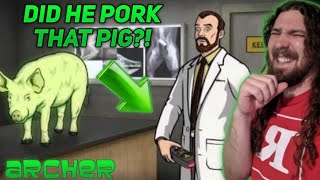 Dr Krieger FUNNY Moments In Archer  Archer Reaction [upl. by Neel]